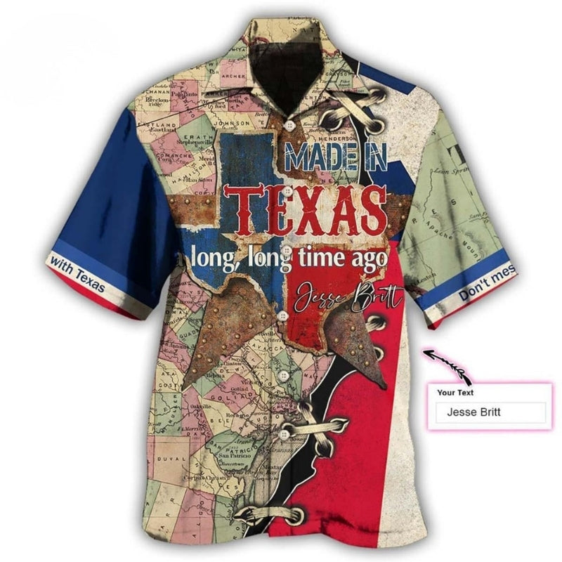 Texas Peace Life Style Limited Custom Name 31 – Hawaiian Shirt