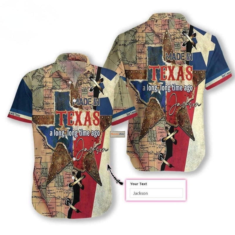 Texas Peace Life Style Limited Custom Name 31 – Hawaiian Shirt