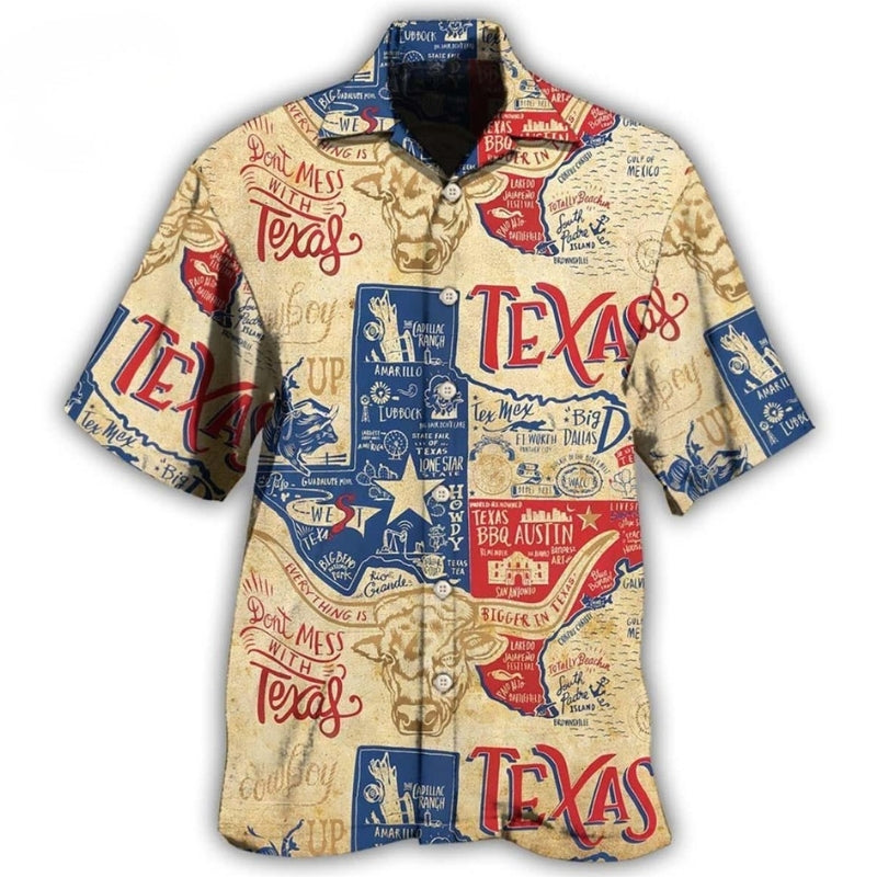 Texas Peace Life Style Limited Edition 13 – Hawaiian Shirt