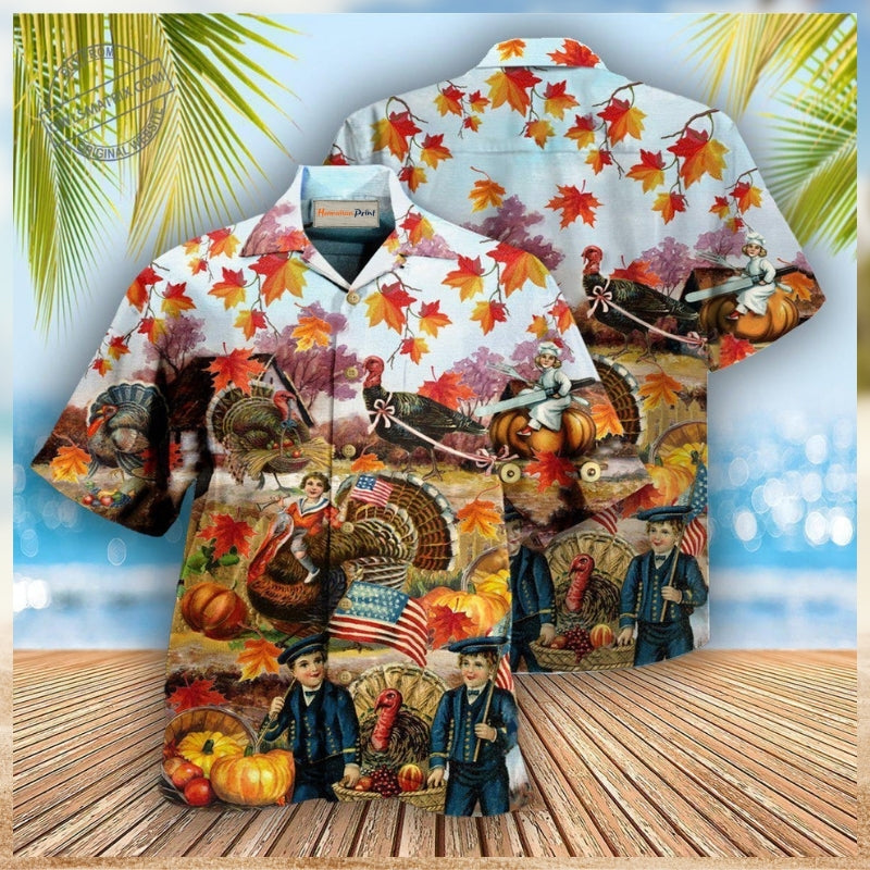 Thanksgiving Give Thanks Edition – Hawaiian Shirt