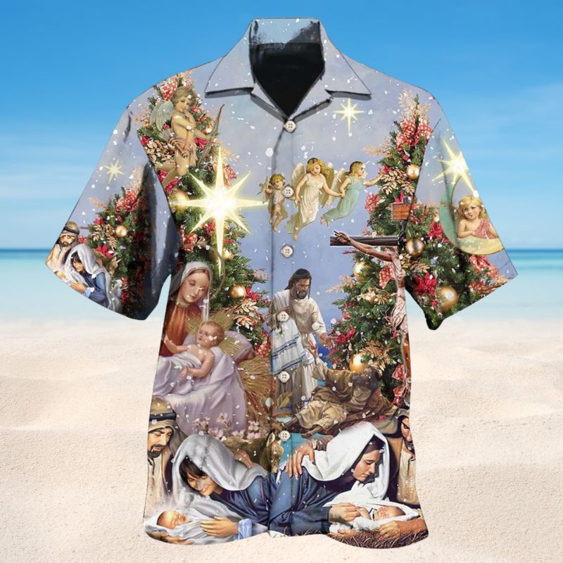 The Day Jesus Was Born Style – Hawaiian Shirt