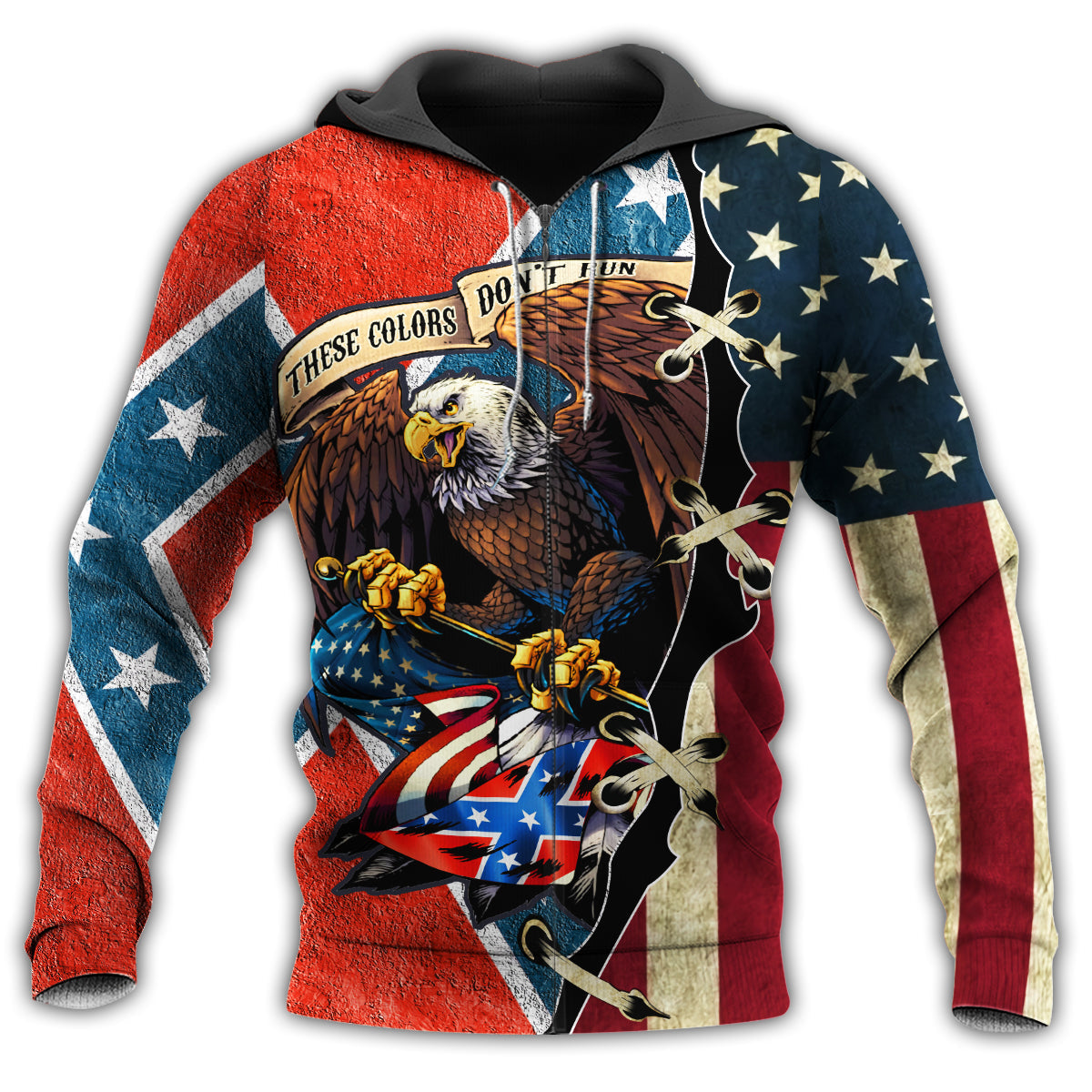 These Colors Dont Run America - 3D Hoodie2