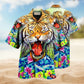 Tiger Awesome With Flowers Limited Edition – Hawaiian Shirt