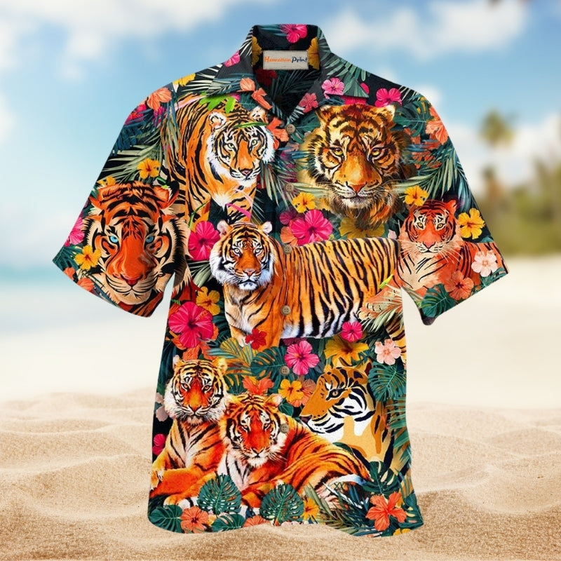 Tiger Be A Jungle Tiger Not A Zoo Tiger Limited Edition – Hawaiian Shirt