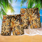 Cool Tiger Energy Bold Wildlife Art – Beach Short