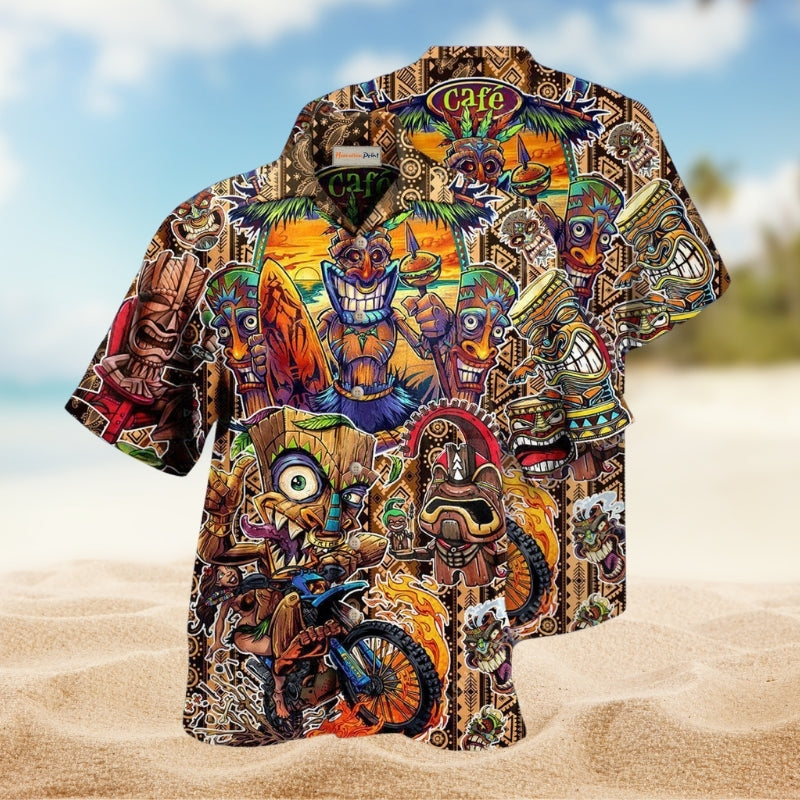 Tiki Aloha All Day Every Day Limited Edition – Hawaiian Shirt
