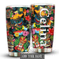Tiki Holiday Tropical Personalized 20 Oz Tumbler For Coffee Travel And Daily Use
