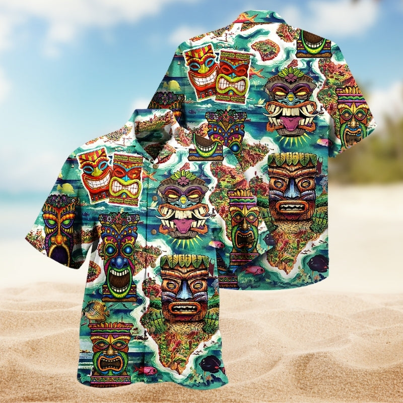 Tiki Keep Saying Aloha Limited Edition – Hawaiian Shirt