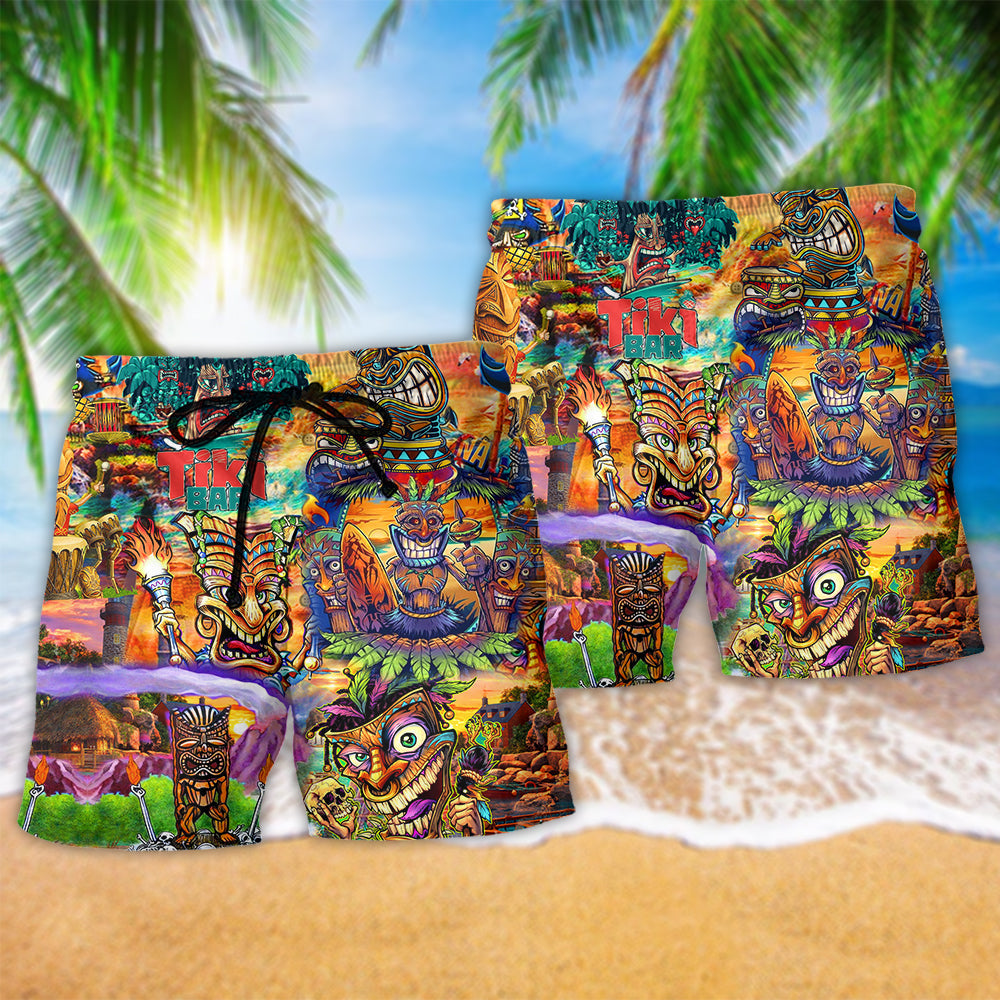 Tiki Aloha Spirit Summer - Beach Short