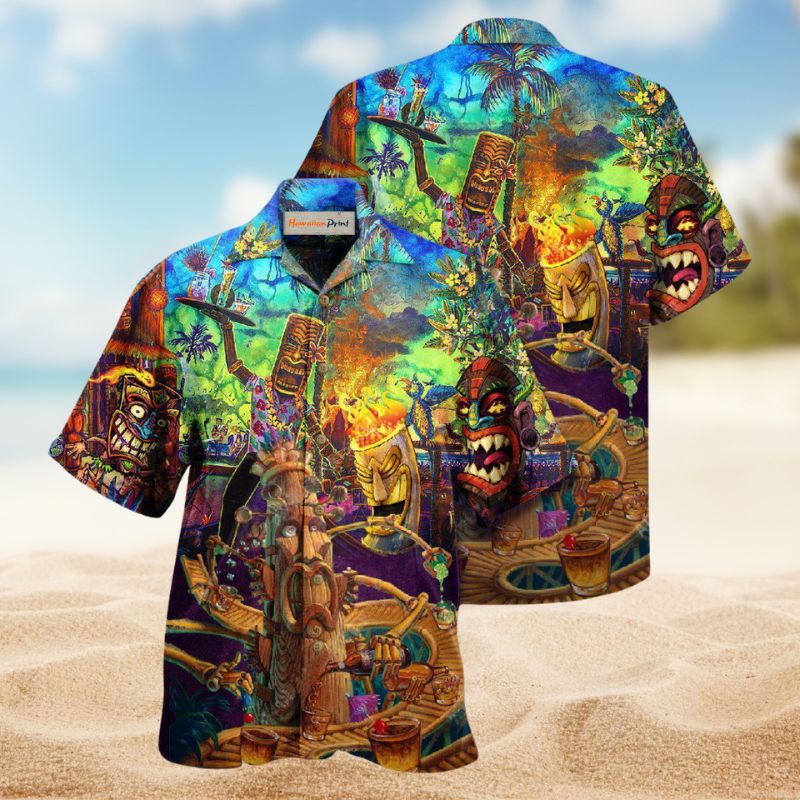 Tiki Welcome To Tiki Bar Edition – Hawaiian Shirt