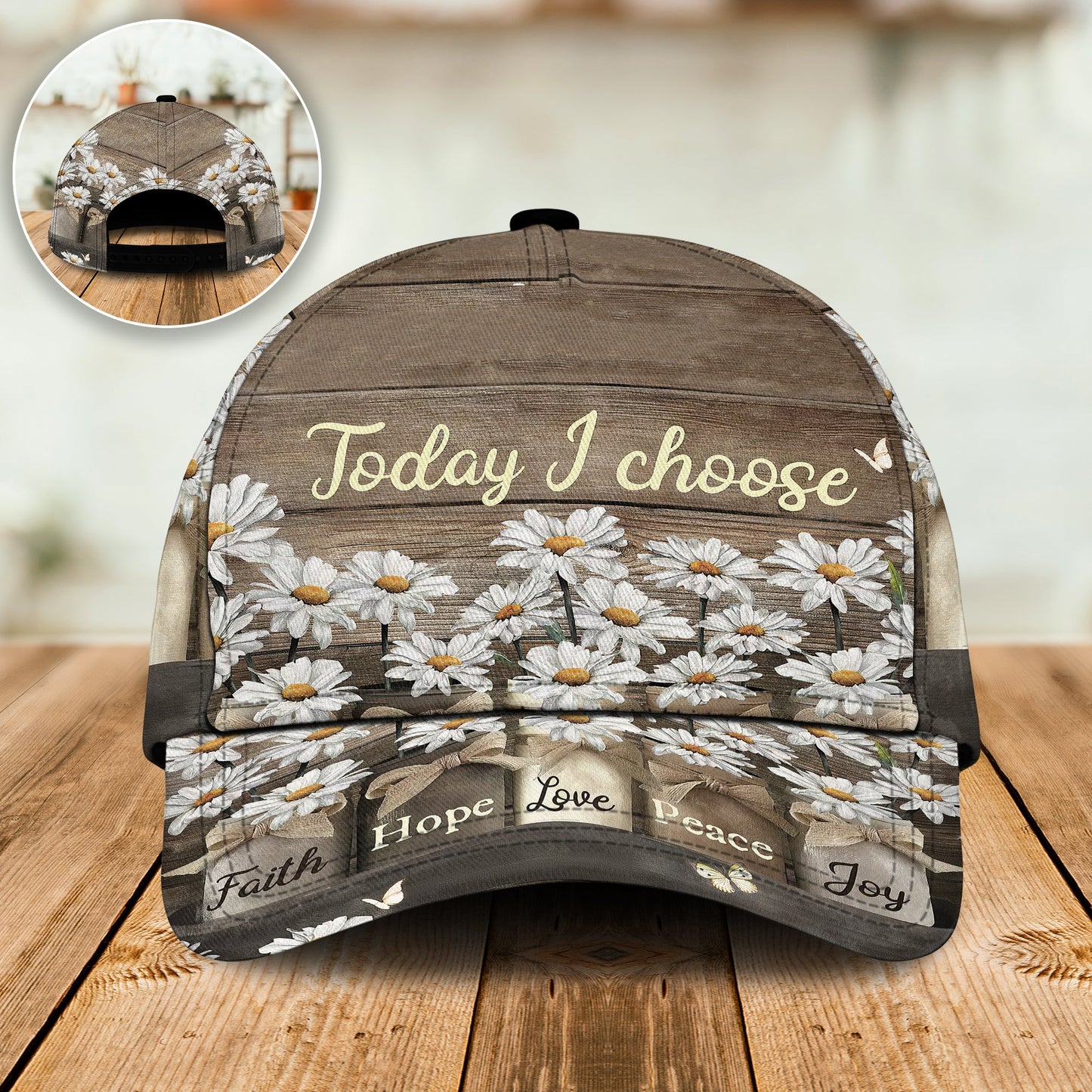 Faith Hope Love Peace Joy God – Classic Cap