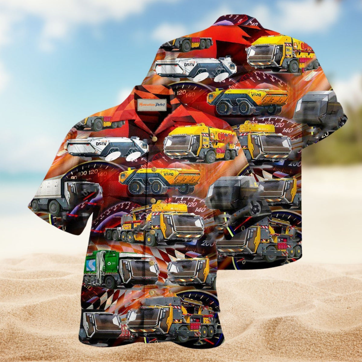 Okay To Drive Alone At Night Edition – Hawaiian Shirt