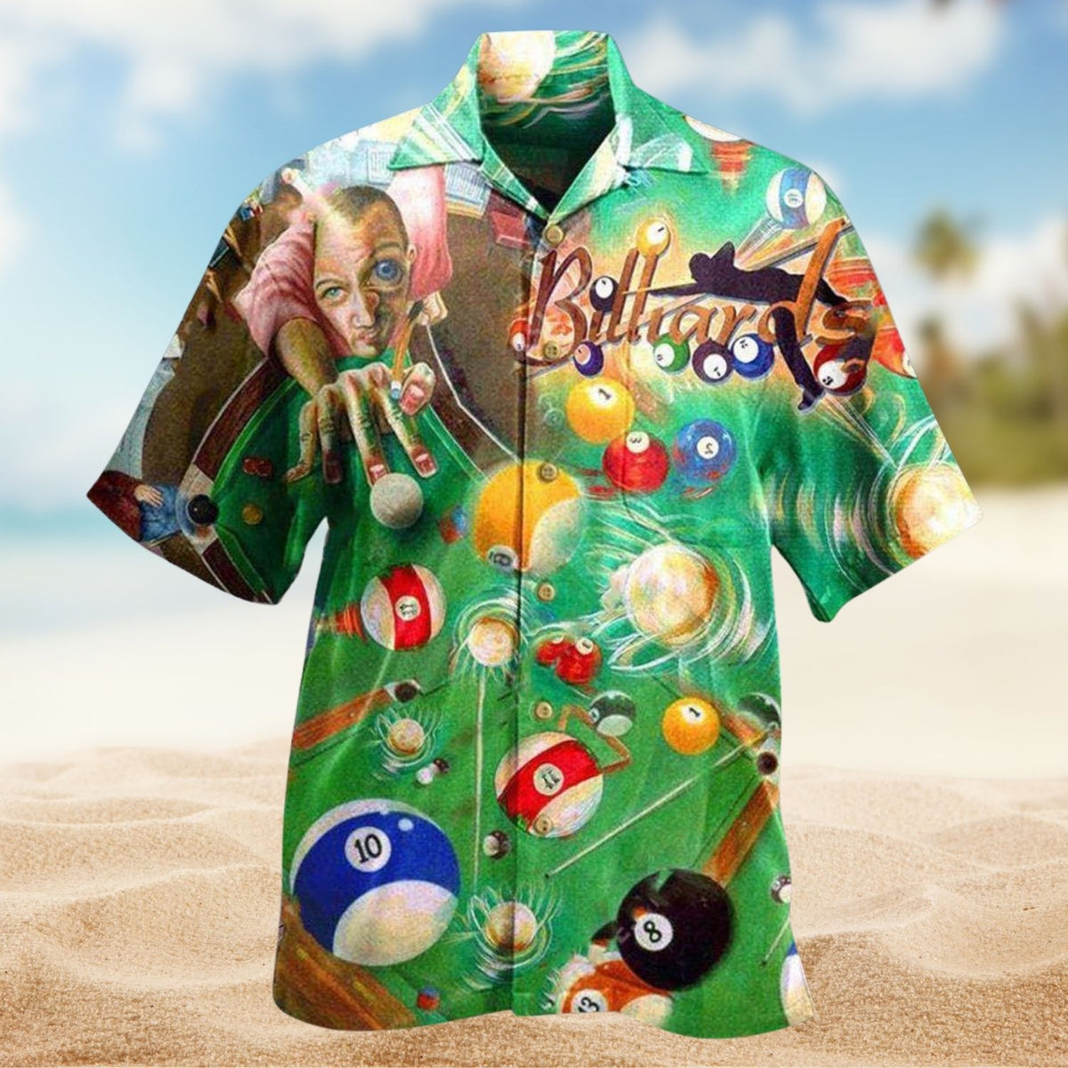 It Worked In My Head Billiard Edition – Hawaiian Shirt