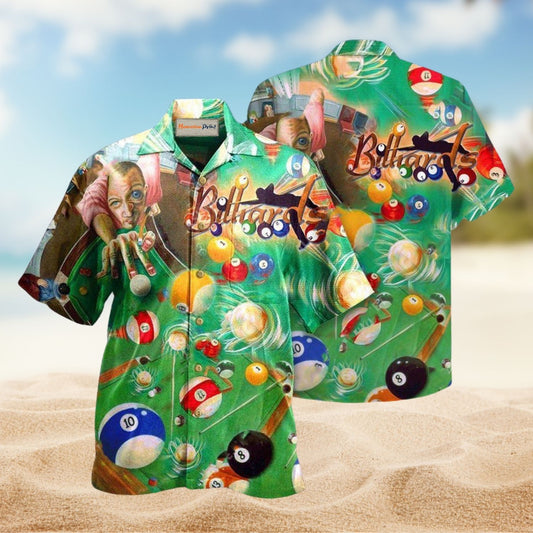It Worked In My Head Billiard Edition – Hawaiian Shirt