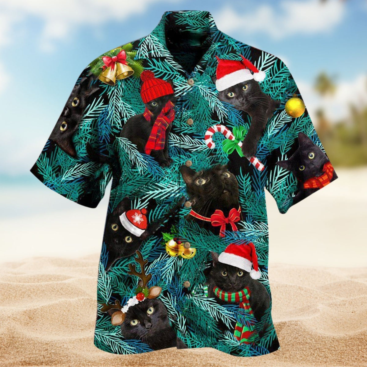 Is It Jolly Enough Black Cat Edition – Hawaiian Shirt