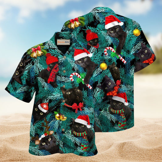 Is It Jolly Enough Black Cat Edition – Hawaiian Shirt