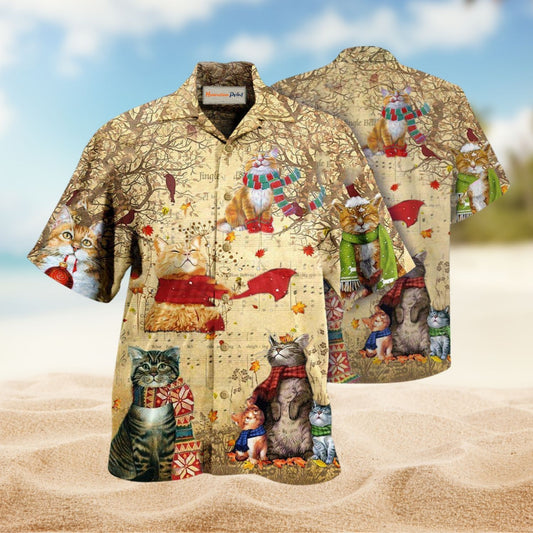 In The Melody Of Life Cat Edition – Hawaiian Shirt