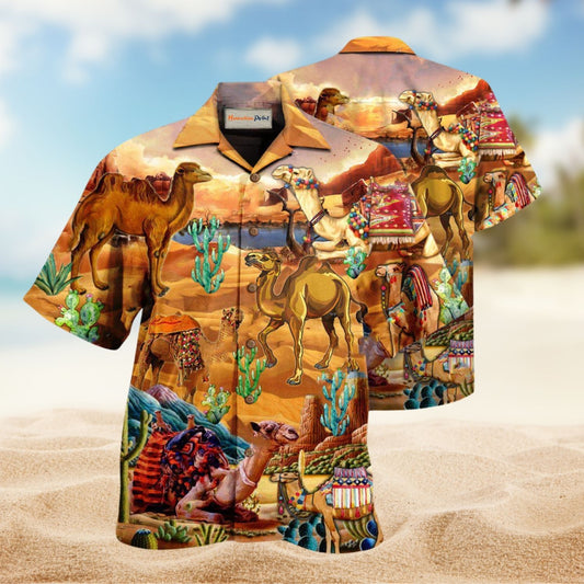 Into The Desert Camel Edition – Hawaiian Shirt