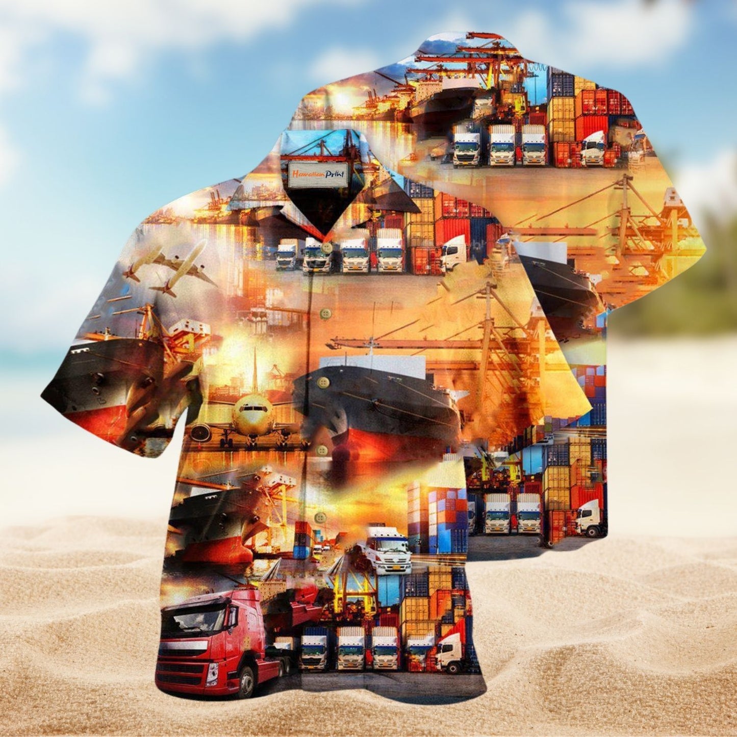 Into The World Of Logistics Edition – Hawaiian Shirt
