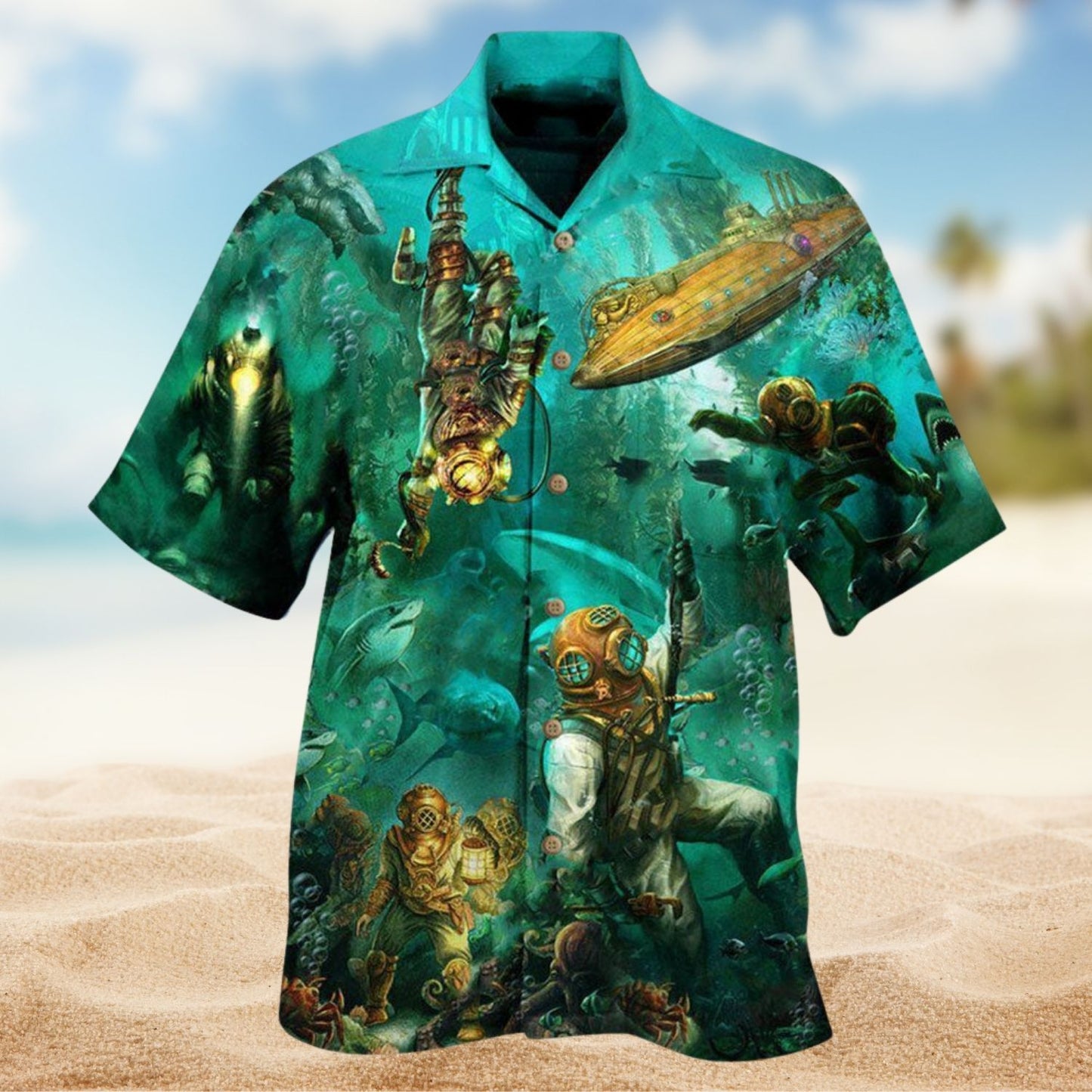 Into The Sea I Go Edition – Hawaiian Shirt