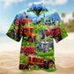 Tractor Real Men Drive Edition – Hawaiian Shirt