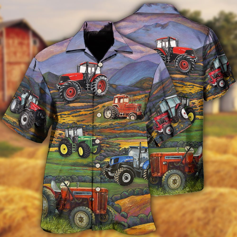 Tractor Vintage Farm Style – Hawaiian Shirt
