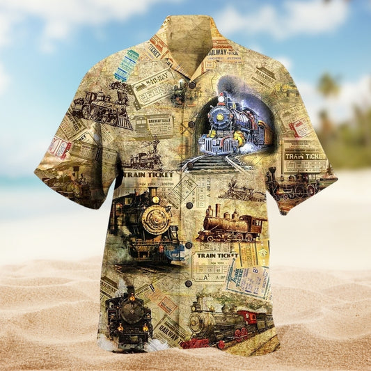 Train Amazing Locomotive Limited Edition – Hawaiian Shirt