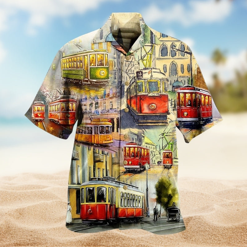 Train Love City Limited Edition – Hawaiian Shirt