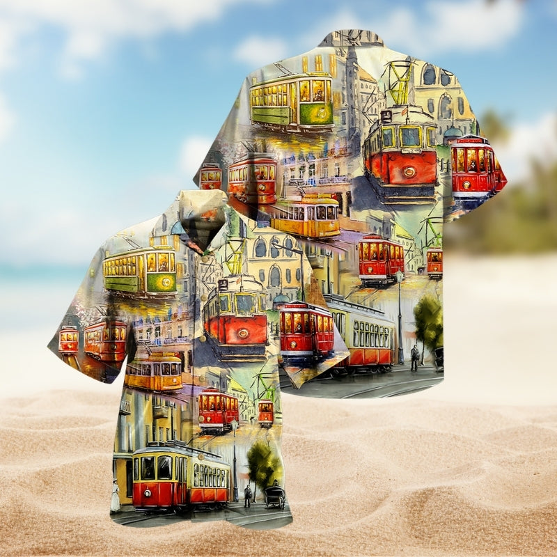 Train Love City Limited Edition – Hawaiian Shirt