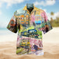 Train Love Flowers Limited Edition – Hawaiian Shirt