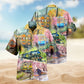 Train Love Flowers Limited Edition – Hawaiian Shirt
