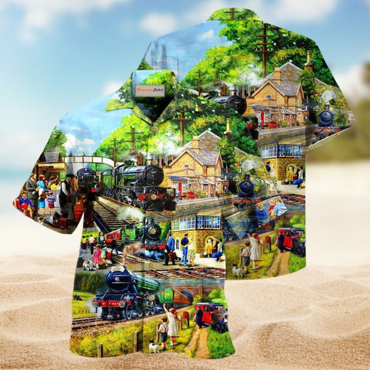 Train Track Full Of Possibilities Edition – Hawaiian Shirt