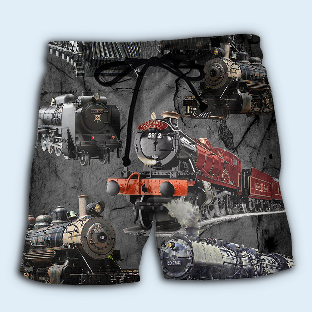 Train Lover Classic Life Style – Beach Short