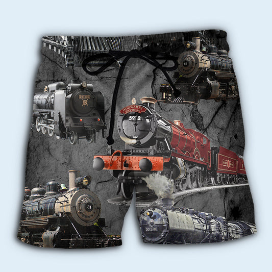 Train Lover Classic Life Style – Beach Short