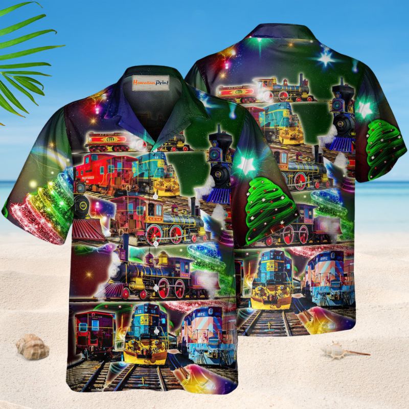 Train Merry Christmas – Hawaiian Shirt