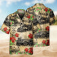 Train Vintage Merry Christmas – Hawaiian Shirt