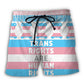 LGBT Trans Rights Human Rights Pride - Beach Short