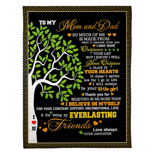 Family Tree Beloved Mother Message 50 x 60 Inch Flannel Blanket For Cozy Bedroom And Sofa Decor