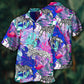 Tropical Animals Jungle Leaf Design – Hawaiian Shirt