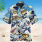 Trout Fishing Big Waves Style – Hawaiian Shirt