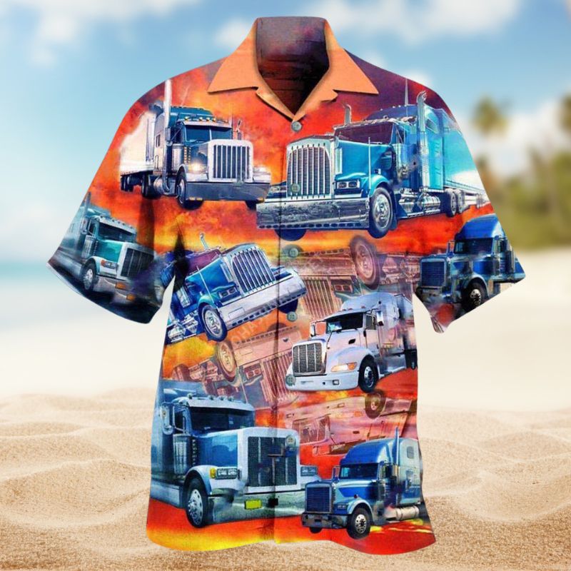 Truck Big Truck Driver Edition – Hawaiian Shirt