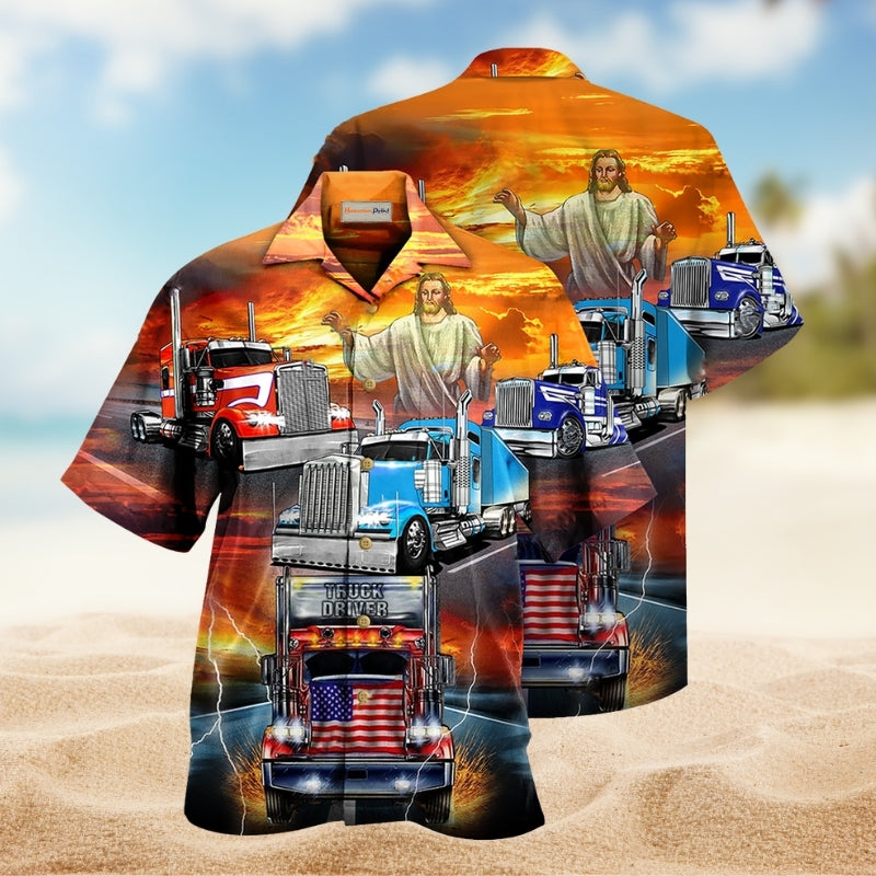Truck Driver Blessings Limited Edition – Hawaiian Shirt