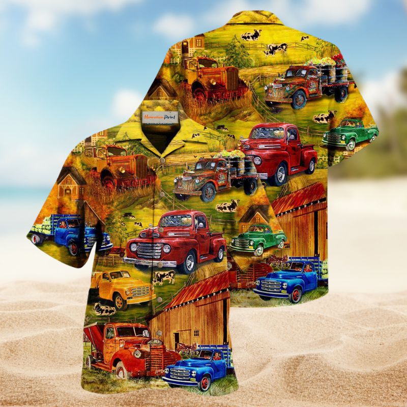 Truck Road Trip Pickup Edition – Hawaiian Shirt