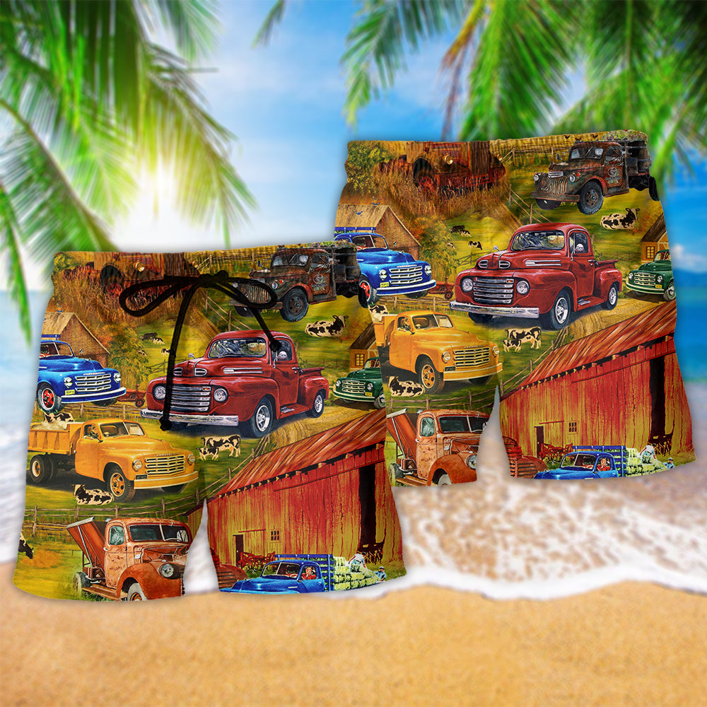 Pickup Truck Road Trip Adventure – Beach Short