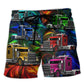 Truck Colorful Life Adventure - Beach Short