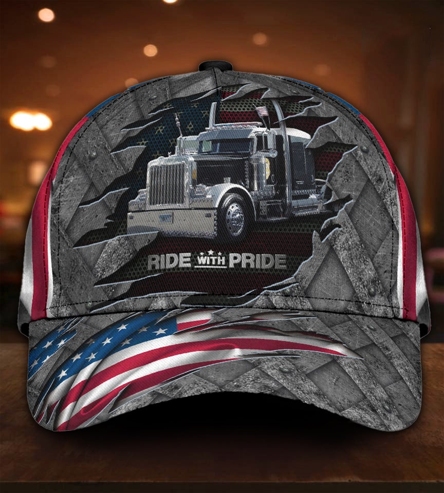 Truck American Ride With Pride Classic Cap-Owls Matrix