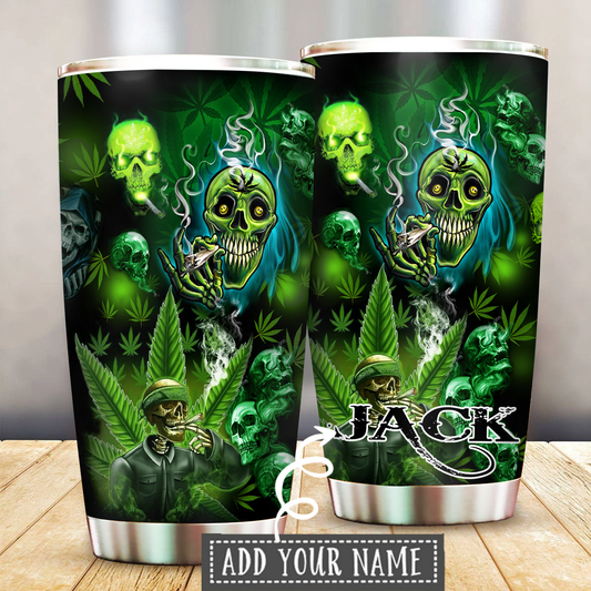 Skull High Personalized 20 Oz Tumbler For Travel Gifts