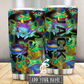 Frog Loves Mushroom Personalized 20 Oz Tumbler For Hot Cold Drinks And Travel