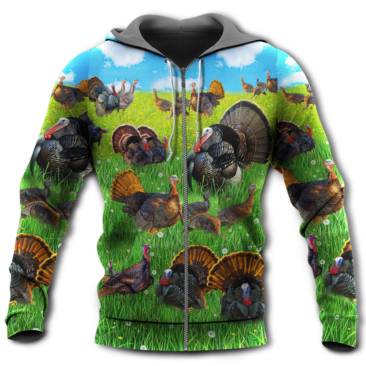 Life Is Better With A Turkey - 3D Hoodie