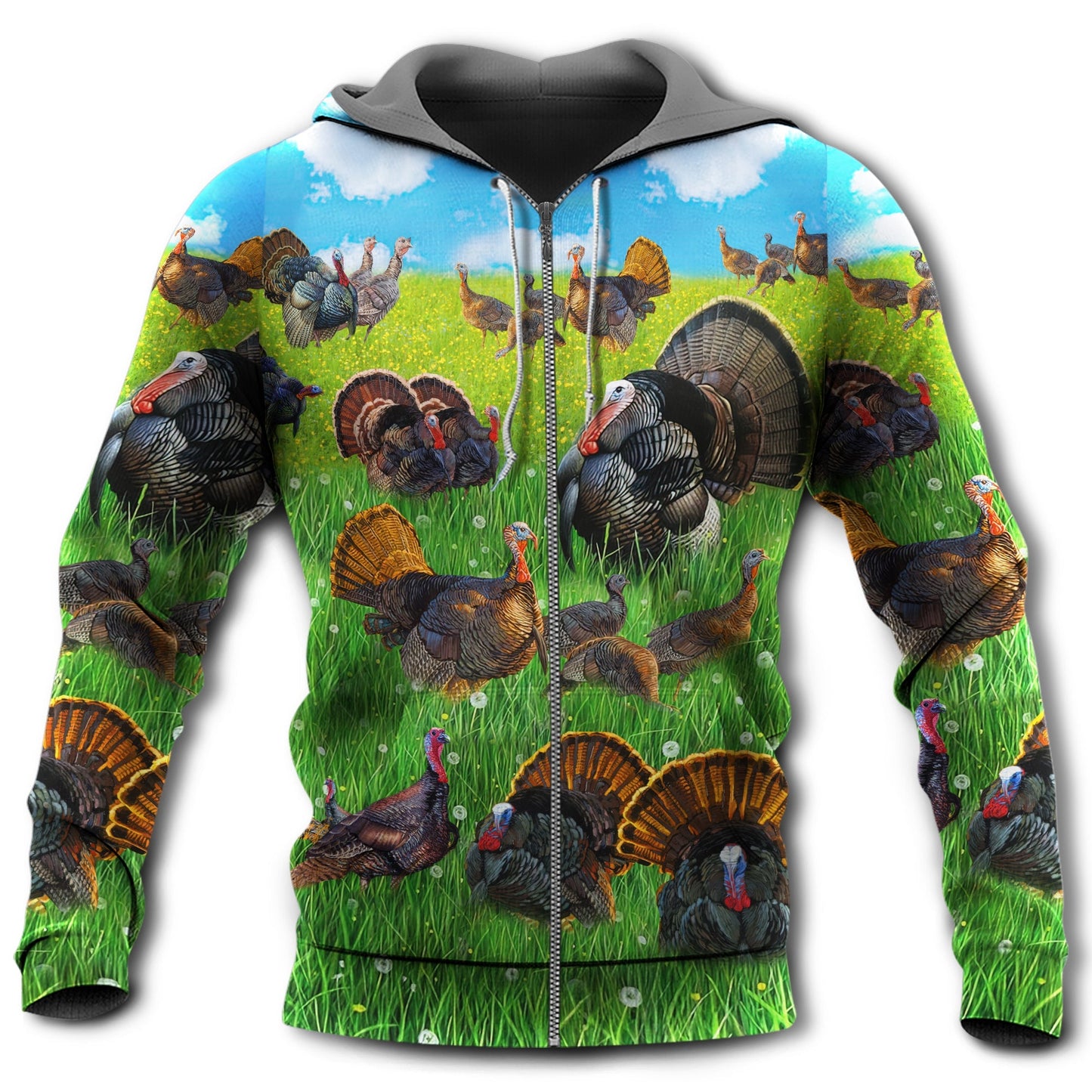 Life Is Better With A Turkey - 3D Hoodie